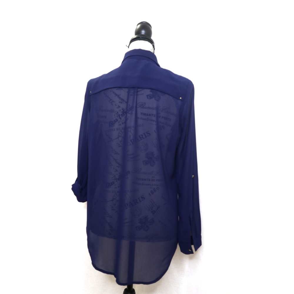 Paper Moon button down blouse - Picture 4 of 8